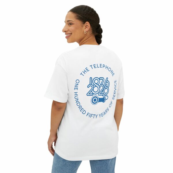 Copy of Bell System Unisex Oversized Boxy Tee - Image 4